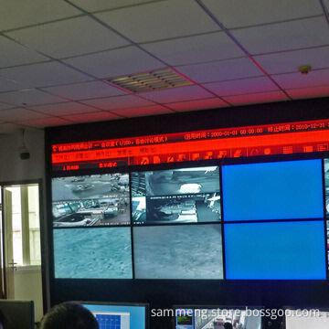 55-inch LCD Video Wall Screen with 5.7mm Ultra Narrow Bezel and 300W Power